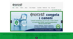 Desktop Screenshot of everestsrl.it